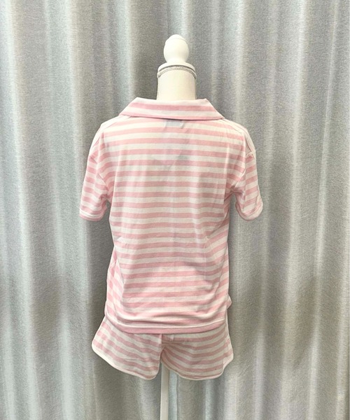 Hauls(ハウルズ)の「外行き用ぱじゃまセットアップ(Tシャツ/カットソー・レディース・サックスブルー/ピンク・FREE)」の8枚目の写真