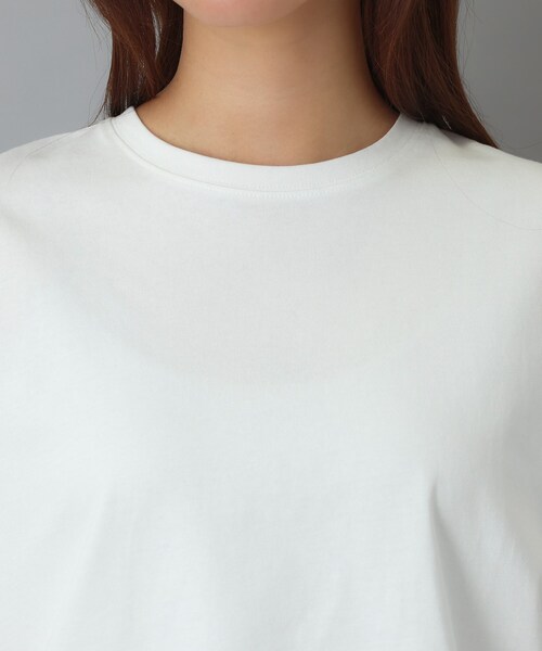 DRESSTERIOR(ドレステリア)の「レースドッキングレイヤード Tシャツ(Tシャツ/カットソー・レディース・ブラック/オフホワイト・38/36)」の13枚目の写真
