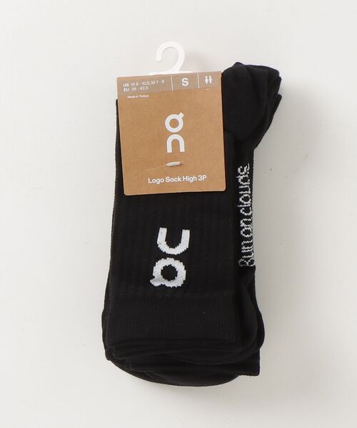 On（オン）の「On/オン　Logo Sock High 3P（ソックス/靴下・メンズ・アイボリー/ホワイト/ブラック・2/1）」の3枚目の写真