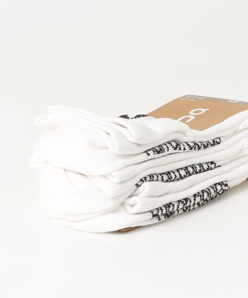 On（オン）の「On/オン　Logo Sock High 3P（ソックス/靴下・メンズ・アイボリー/ホワイト/ブラック・2/1）」の9枚目の写真