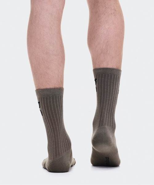 On（オン）の「On/オン　Logo Sock High 3P（ソックス/靴下・メンズ・アイボリー/ホワイト/ブラック・2/1）」の7枚目の写真