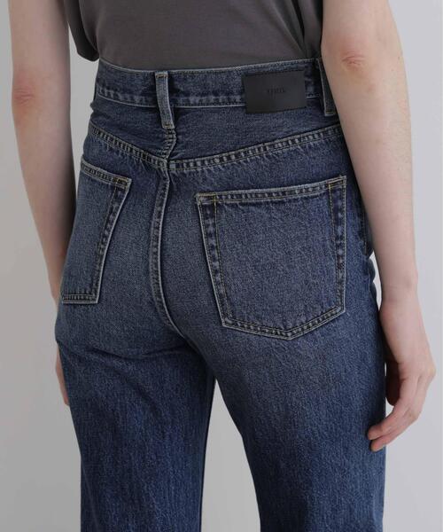 LE PHIL(ルフィル)の「◆クロスデニムパンツ(デニムパンツ・レディース・ネイビー/ブルー・1/0)」の17枚目の写真