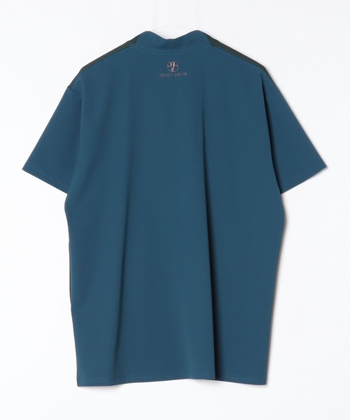 和ROBE(ワローブ)の「2026夏 WAROBE / JUBAN TEE TECH MESH(Tシャツ/カットソー・メンズ・ブルー系/ブラック・2/3)」の7枚目の写真