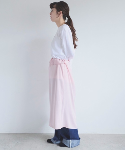 I am I in fact...（アイアムアイインファクト）の「ID LON-TEE（Tシャツ/カットソー・レディース・ブラック/ホワイト・FREE）」の7枚目の写真