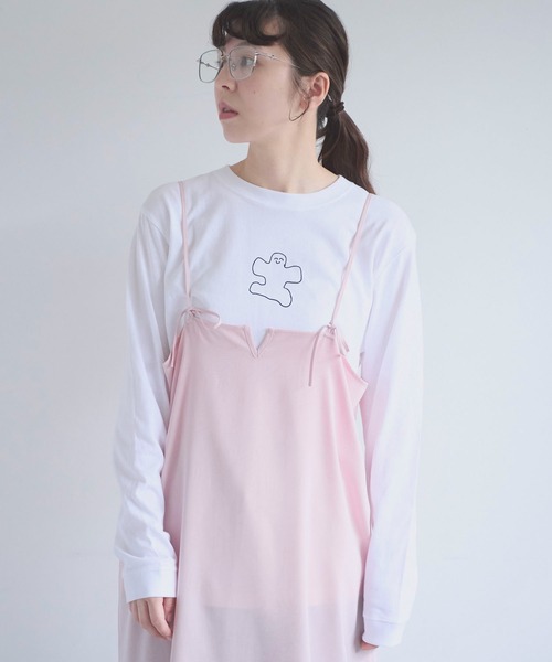 I am I in fact...（アイアムアイインファクト）の「ID LON-TEE（Tシャツ/カットソー・レディース・ブラック/ホワイト・FREE）」の15枚目の写真