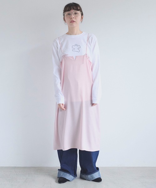 I am I in fact...（アイアムアイインファクト）の「ID LON-TEE（Tシャツ/カットソー・レディース・ブラック/ホワイト・FREE）」の17枚目の写真
