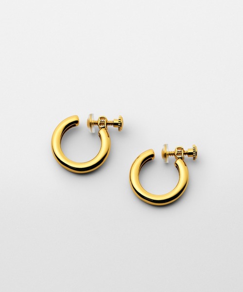 UNITED JEWELS-ef-(ユナイテッドジュエルズイフ)の「Hoop Earrings(イヤリング・レディース・シルバー/イエローゴールド・FREE)」の1枚目の写真