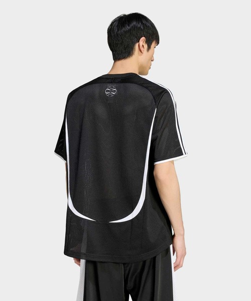 adidas(アディダス)の「チームガイスト メッシュジャージ / アディダスオリジナルス adidas Originals(Tシャツ/カットソー・メンズ・ブラック・XX-LARGE/XX-SMALL/3XL/LARGE/X-SMALL/X-LARGE/MEDIUM/SMALL)」の4枚目の写真