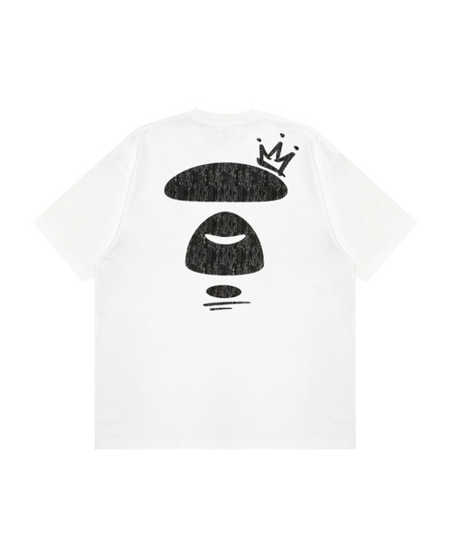 AAPE BY A BATHING APE（エーエイプバイアベイシングエイプ）の「AAPE BASIC TEE（Tシャツ/カットソー・メンズ・ホワイト/ブラック/ライトピンク・XX-LARGE/MEDIUM/LARGE/SMALL/X-LARGE）」の5枚目の写真