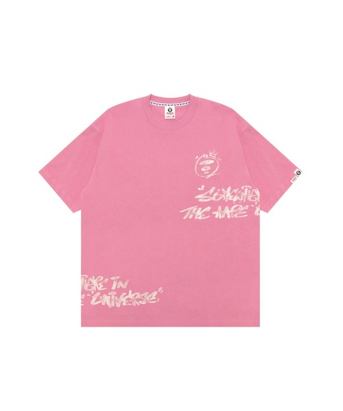 AAPE BY A BATHING APE（エーエイプバイアベイシングエイプ）の「AAPE BASIC TEE（Tシャツ/カットソー・メンズ・ホワイト/ブラック/ライトピンク・XX-LARGE/MEDIUM/LARGE/SMALL/X-LARGE）」の13枚目の写真