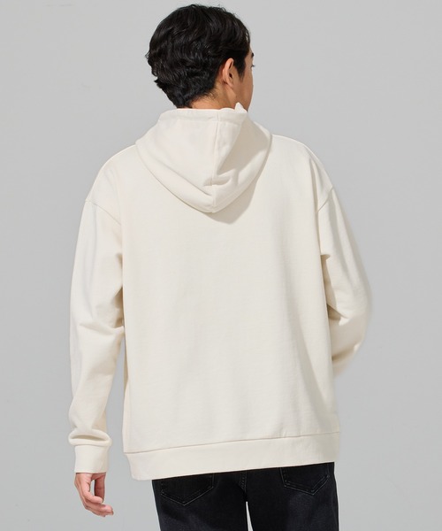 coca(coca)(コカ)の「COTTON from the U.S.プルパーカー(パーカー・メンズ・ブラック/グレー/マスタード/アイボリー・XL/M/L)」の2枚目の写真