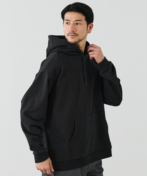 coca(coca)(コカ)の「COTTON from the U.S.プルパーカー(パーカー・メンズ・ブラック/グレー/マスタード/アイボリー・XL/M/L)」の1枚目の写真