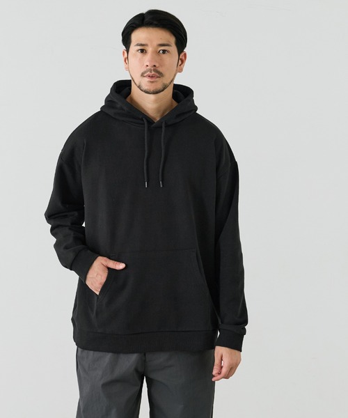 coca(coca)(コカ)の「COTTON from the U.S.プルパーカー(パーカー・メンズ・ブラック/グレー/マスタード/アイボリー・XL/M/L)」の18枚目の写真