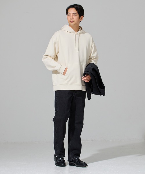 coca(coca)(コカ)の「COTTON from the U.S.プルパーカー(パーカー・メンズ・ブラック/グレー/マスタード/アイボリー・XL/M/L)」の19枚目の写真