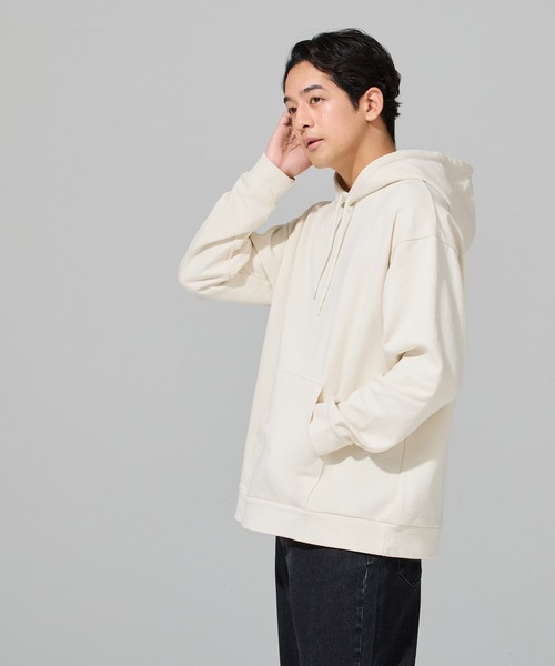 coca(coca)(コカ)の「COTTON from the U.S.プルパーカー(パーカー・メンズ・ブラック/グレー/マスタード/アイボリー・XL/M/L)」の20枚目の写真