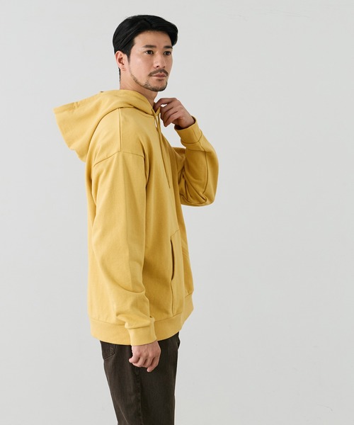 coca(coca)(コカ)の「COTTON from the U.S.プルパーカー(パーカー・メンズ・ブラック/グレー/マスタード/アイボリー・XL/M/L)」の5枚目の写真
