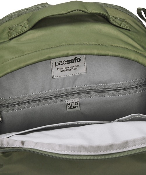 pacsafe（パックセーフ）の「pacsafe/パックセーフ W 10L backpack/バックパック（バックパック/リュック・レディース・オリーブ・FREE）」の5枚目の写真