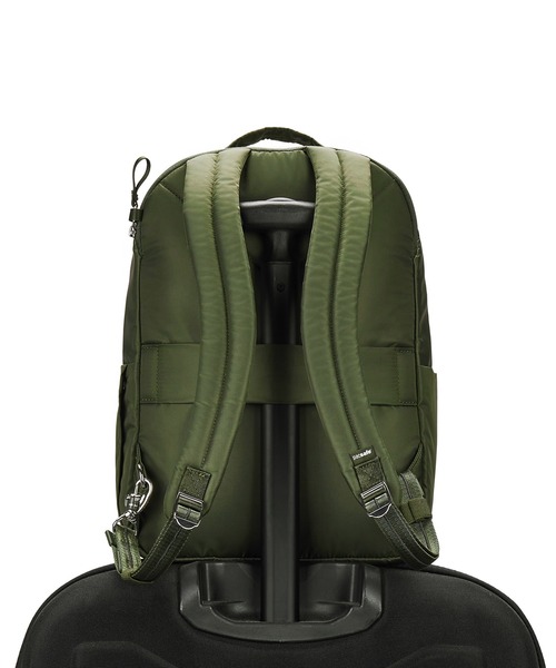 pacsafe（パックセーフ）の「pacsafe/パックセーフ W 10L backpack/バックパック（バックパック/リュック・レディース・オリーブ・FREE）」の14枚目の写真