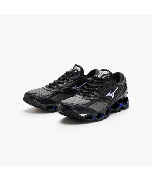 MIZUNO（ミズノ　）の「MIZUNO WAVE PROPHECY LS -KICKS LAB. EXCLUSIVE- / ミズノ ウエーブ プロフェシー LS / D1GA333712（スニーカー・メンズ・ブラック・27.5cm/28cm/28.5cm/29cm/25cm/25.5cm/26cm/26.5cm/27cm）」の2枚目の写真