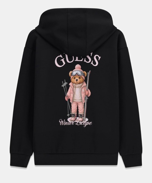 FABRIZIA Hoodie パーカー バックプリント | GUESS(ゲス) JAPAN 公式