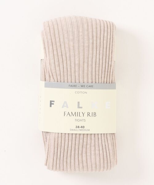 FALKE（ファルケ）の「FALKE | Family Rib Tights（タイツ/ストッキング・レディース・Nat/チャコール/ブラック/ライトグレー・S/M）」の4枚目の写真
