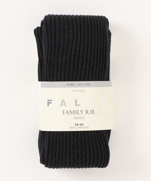 FALKE（ファルケ）の「FALKE | Family Rib Tights（タイツ/ストッキング・レディース・Nat/チャコール/ブラック/ライトグレー・S/M）」の3枚目の写真