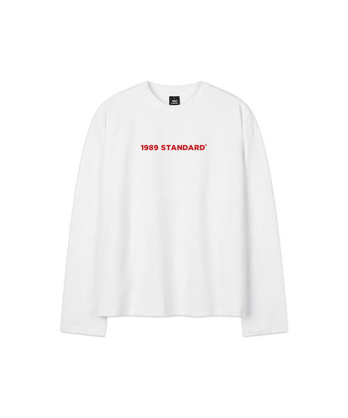 1989STANDARD(1989スタンダード)の「ベーシックロゴクロップロングスリーブ (SKLSTD-0006)(Tシャツ/カットソー・メンズ・ブラック/ホワイト/バーガンディー/ライトグレー・MEDIUM/LARGE/X-LARGE)」の2枚目の写真