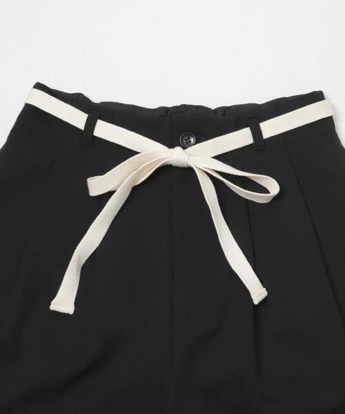 URBAN RESEARCH DOORS（アーバンリサーチドアーズ）の「ウエストリボンカットカーブパンツ（その他パンツ・レディース・ブラック/グレー系その他・MEDIUM/SMALL）」の11枚目の写真