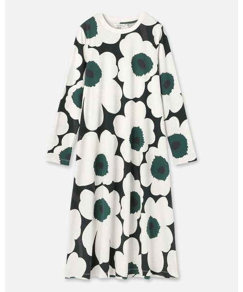 marimekko(マリメッコ)の「Hujanhajan Unikko / Dress(ワンピース・レディース・ホワイト×ブラック・X-SMALL/SMALL/MEDIUM/LARGE)」の5枚目の写真