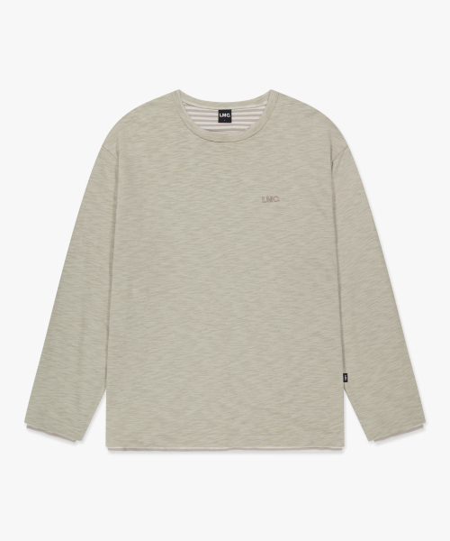 LMCの「REVERSIBLE STRIPE LONG SLV TEE beige(Tシャツ/カットソー・レディース・その他・LARGE/X-LARGE/SMALL/MEDIUM)」の6枚目の写真