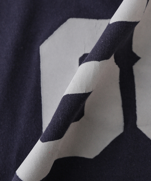 JOURNAL STANDARD(ジャーナルスタンダード)の「別注【MASON/メイソン】 for JS フロッキーPT フットボールTEE(Tシャツ/カットソー・レディース・オレンジ/ネイビー/ホワイト/レッド・FREE)」の10枚目の写真