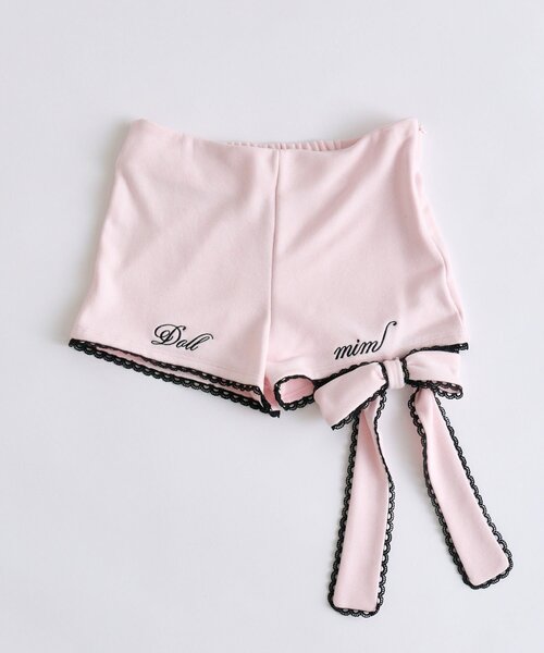 OLIVE des OLIVE(オリーブデオリーブ)の「【インフルエンサー企画】miko ribbon short pants(その他パンツ・レディース・ピンク/ブラック・FREE)」の17枚目の写真