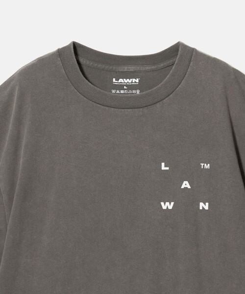 UNITED ARROWS & SONS(ユナイテッドアローズアンドサンズ)の「<LAWN> LOGO FADE TEE/Tシャツ(Tシャツ/カットソー・メンズ・ネイビー/ダークグレー/ダークグリーン・M/L)」の11枚目の写真
