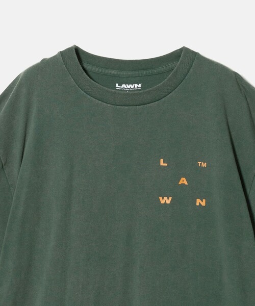 UNITED ARROWS & SONS(ユナイテッドアローズアンドサンズ)の「<LAWN> LOGO FADE TEE/Tシャツ(Tシャツ/カットソー・メンズ・ネイビー/ダークグレー/ダークグリーン・M/L)」の14枚目の写真