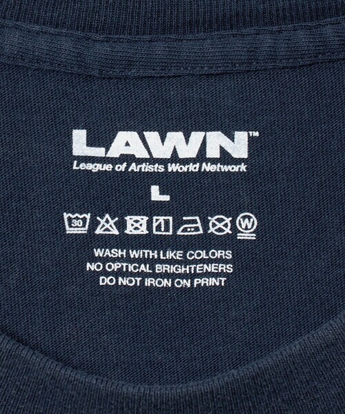 UNITED ARROWS & SONS(ユナイテッドアローズアンドサンズ)の「<LAWN> LOGO FADE TEE/Tシャツ(Tシャツ/カットソー・メンズ・ネイビー/ダークグレー/ダークグリーン・M/L)」の9枚目の写真