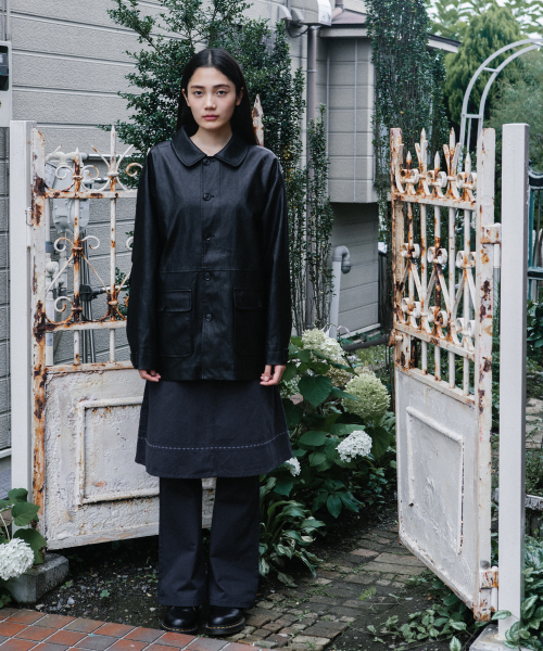 OHESHIO（オヘシオ）の「刺繍入りポケットAラインスカート ネイビー（スカート・レディース・その他・SMALL/MEDIUM）」の7枚目の写真