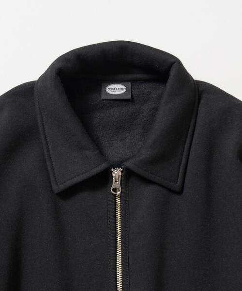 FREAK'S STORE(フリークスストア)の「限定展開 ポロ ハーフジップ スウェット(スウェット・メンズ・グレー/チャコールグレー/ブラウン/ブラック・MEDIUM/SMALL/LARGE)」の7枚目の写真
