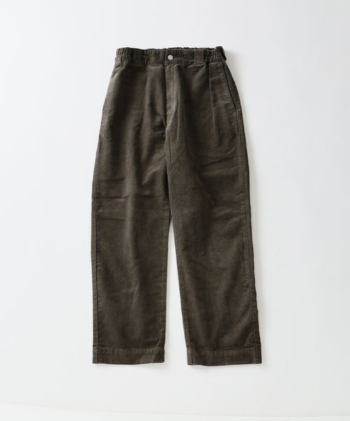 JOURNAL STANDARD relume(ジャーナルスタンダード レリューム)の「<Relume Jeans>バイアス コーデュロイ イージーワークパンツ(その他パンツ・メンズ・ブラック/ウッド/ネイビー・LARGE/MEDIUM)」の2枚目の写真