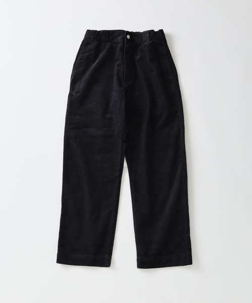 JOURNAL STANDARD relume(ジャーナルスタンダード レリューム)の「<Relume Jeans>バイアス コーデュロイ イージーワークパンツ(その他パンツ・メンズ・ブラック/ウッド/ネイビー・LARGE/MEDIUM)」の1枚目の写真
