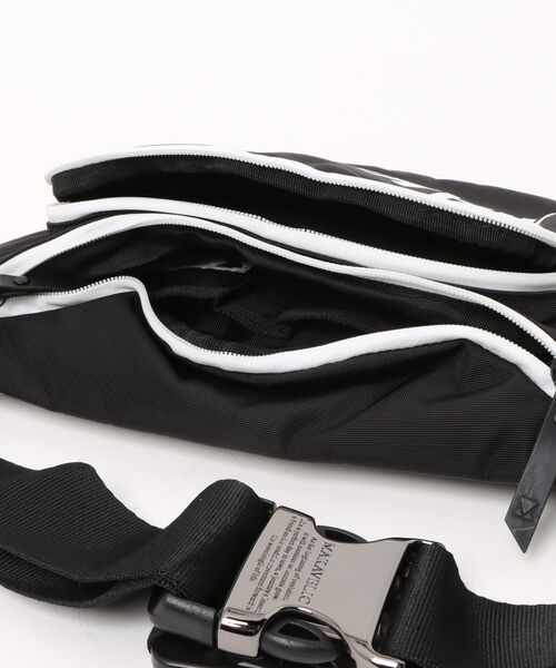 MAKAVELIC(マキャベリック)の「【RES】【MAKAVELIC】CRESCENT WAIST BAG AGILE/ショルダーバック ウエストバック(ショルダーバッグ・メンズ・ブラック・FREE)」の4枚目の写真