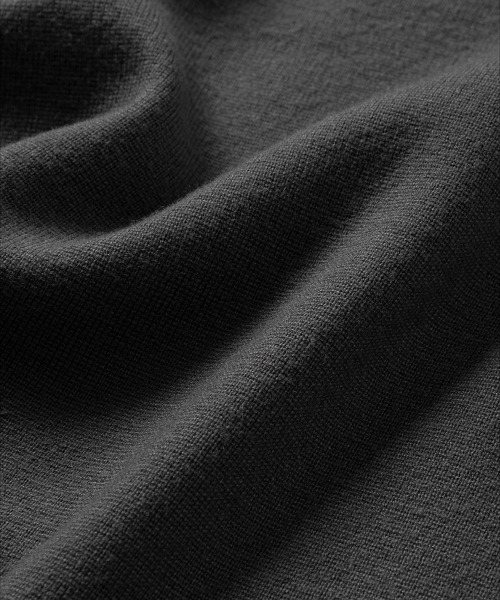 NONBLANK(ノンブランク)の「モックネックニット_ダークグレー(ニット/セーター・メンズ・グレー・M/L/XL)」の5枚目の写真