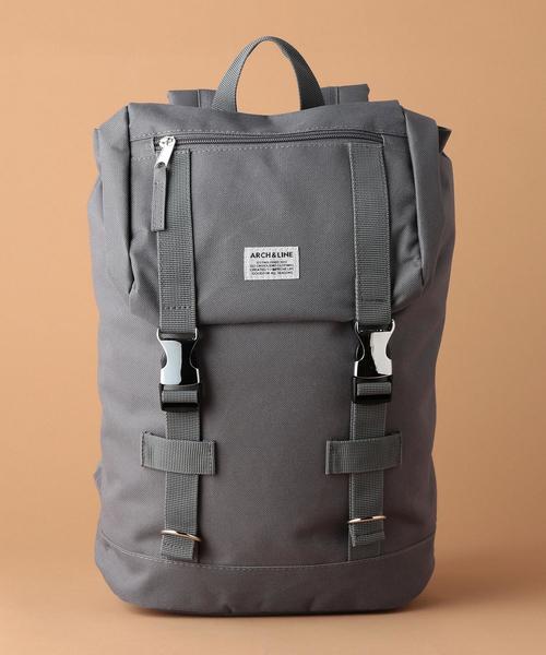 ARCH & LINE(アーチアンドライン)の「【ARCH&LINE(アーチ&ライン)】ユーティリティバッグ(バックパック/リュック・キッズ・ブラック/グレー/オリーブ/ネイビー/レッド/ホワイト・FREE)」の3枚目の写真