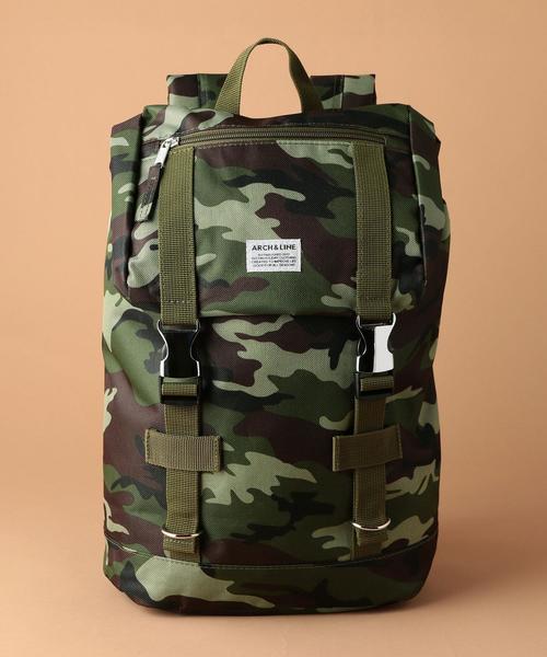 ARCH & LINE(アーチアンドライン)の「【ARCH&LINE(アーチ&ライン)】ユーティリティバッグ(バックパック/リュック・キッズ・ブラック/グレー/オリーブ/ネイビー/レッド/ホワイト・FREE)」の4枚目の写真