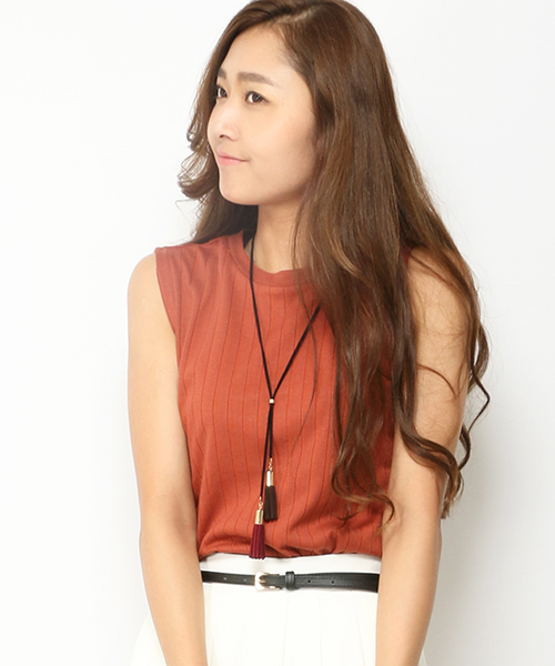 VENCEEXCHANGE（ヴァンスエクスチェンジ）の「ﾜｲﾄﾞﾘﾌﾞﾉｰｽﾘ                     （パーカー・レディース・レンガ/ベージュ/ブラック/オフホワイト/グレー・MEDIUM）」の5枚目の写真