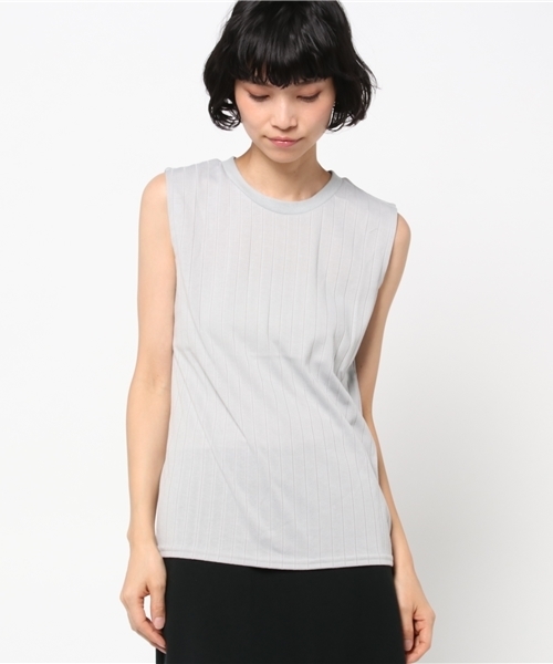 VENCEEXCHANGE（ヴァンスエクスチェンジ）の「ﾜｲﾄﾞﾘﾌﾞﾉｰｽﾘ                     （パーカー・レディース・レンガ/ベージュ/ブラック/オフホワイト/グレー・MEDIUM）」の4枚目の写真