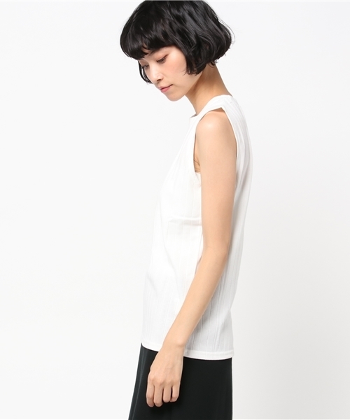 VENCEEXCHANGE（ヴァンスエクスチェンジ）の「ﾜｲﾄﾞﾘﾌﾞﾉｰｽﾘ                     （パーカー・レディース・レンガ/ベージュ/ブラック/オフホワイト/グレー・MEDIUM）」の7枚目の写真