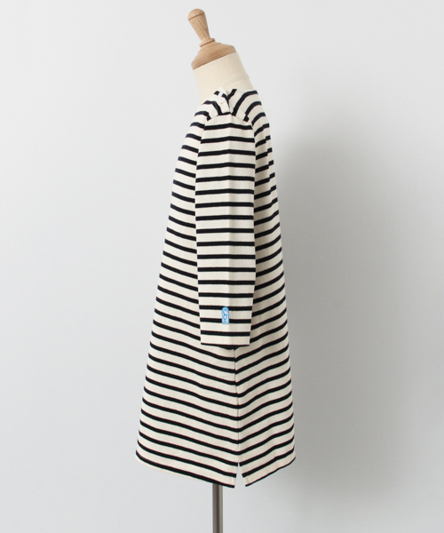 URBAN RESEARCH DOORS（アーバンリサーチドアーズ）の「FORK＆SPOON Color Border OP（ワンピース・キッズ・オフホワイト/ブラウン・120/135/90/105）」の16枚目の写真