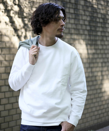 Denime | ソフト裏毛無地クルーネックスウェツト(スウェット)