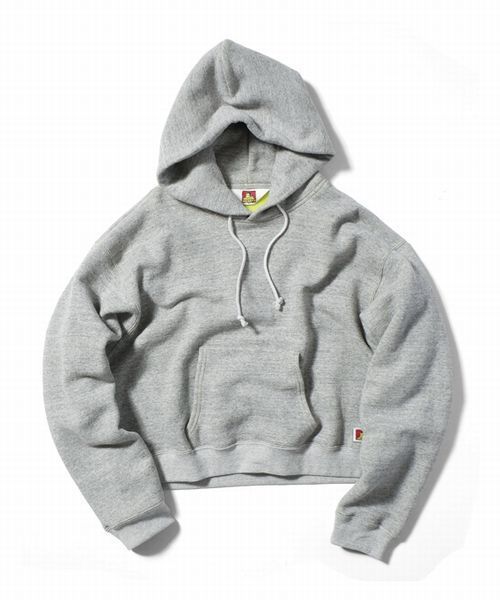 BEN DAVIS(ベンデイビス)の「BEN DAVIS MARKET STREET SWEAT PARKA -made in japan-(パーカー・レディース・ヘザーグレー・1/3/2/4)」の1枚目の写真
