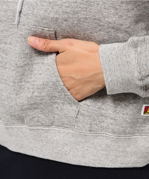 BEN DAVIS(ベンデイビス)の「BEN DAVIS MARKET STREET SWEAT PARKA -made in japan-(パーカー・レディース・ヘザーグレー・1/3/2/4)」の8枚目の写真